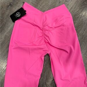 Vibrant Pink Women's Activewear Pants